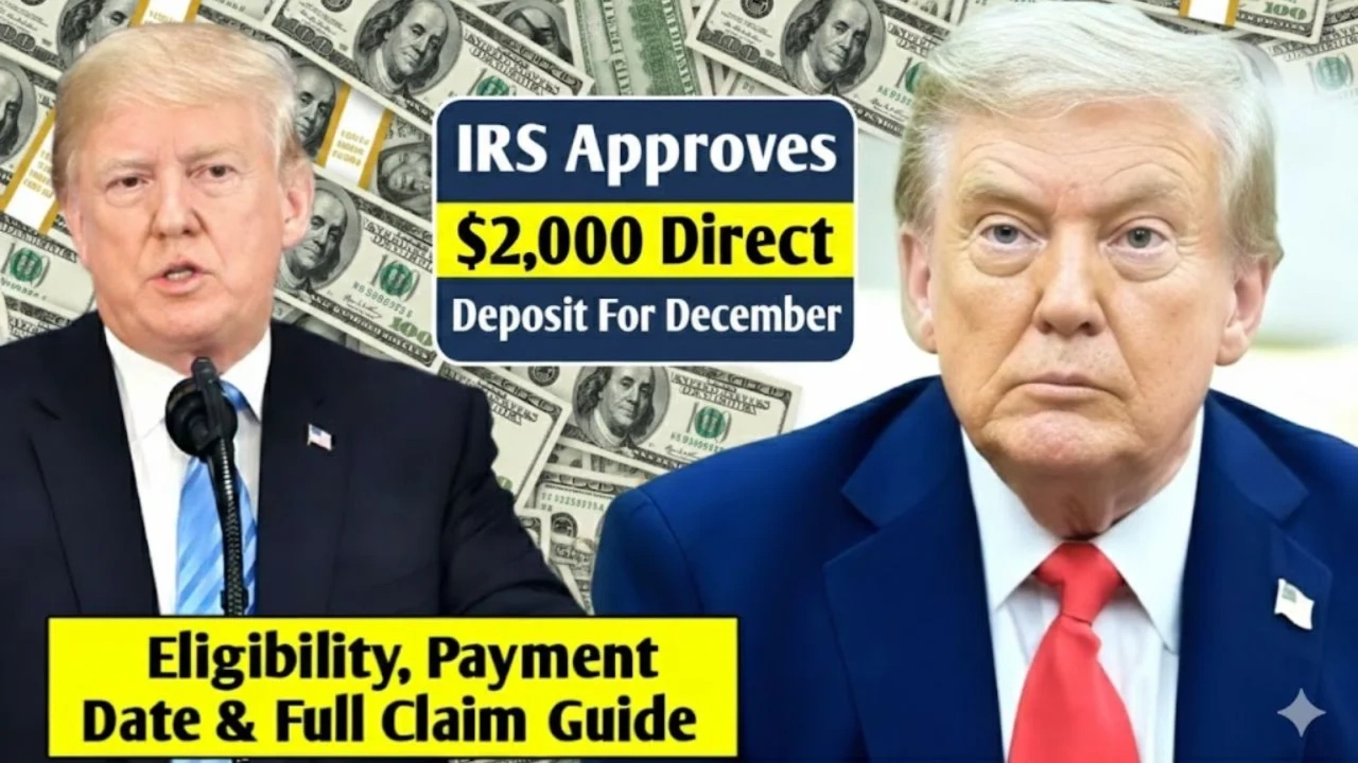 Federal $2,000 Deposits Coming in December 2025