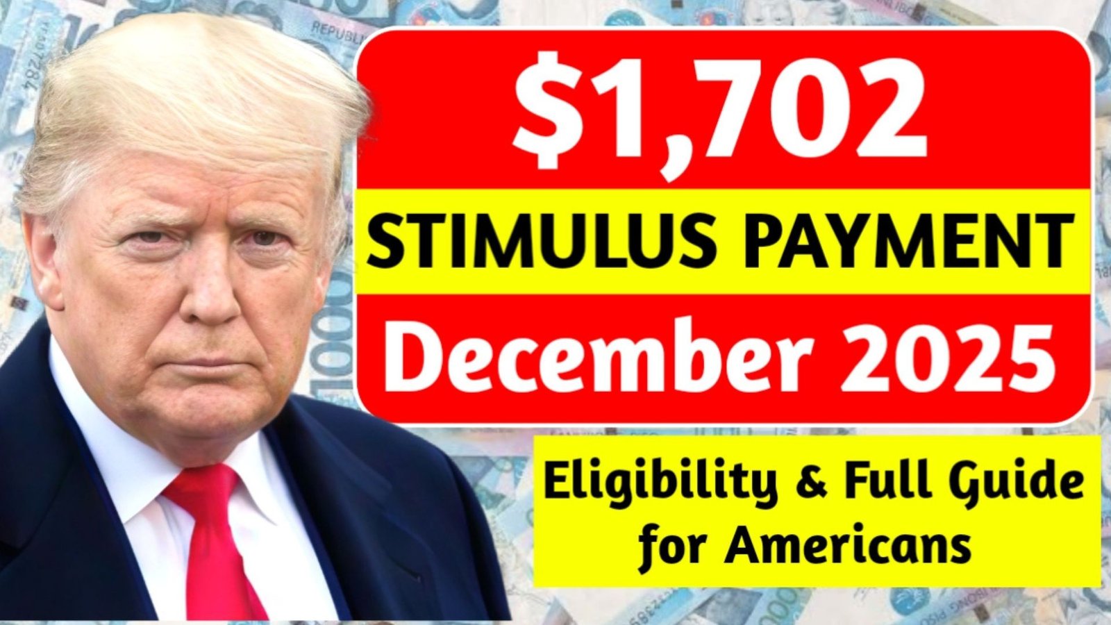 $1,702 December Stimulus 2025: Fact Check – Is This Payment Real? Eligibility, Schedule, and Truth Explained